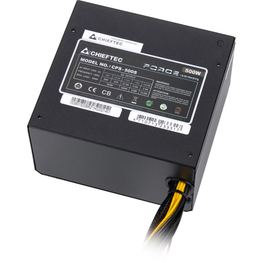 Блок питания для ПК Chieftec Force 500 W CPS-500S, фото №4