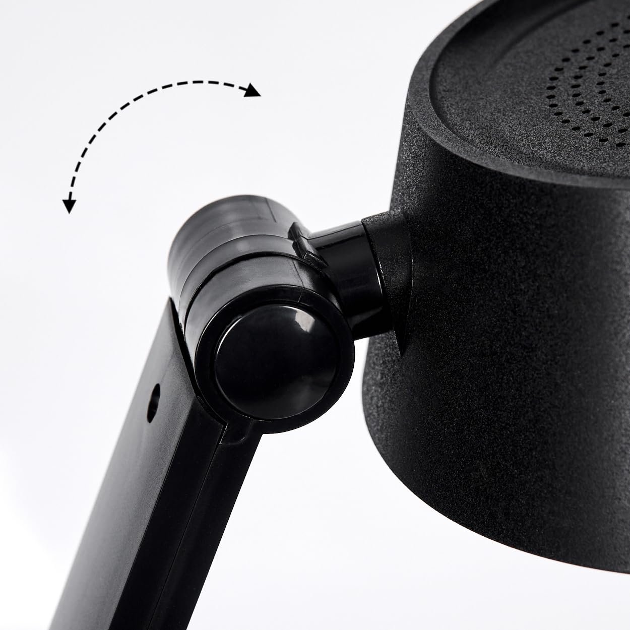 Настільна лампа HOFSTEIN Falon LED пластикова 12 см 7,2 Вт Black White, фото №4