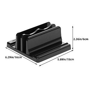 Держатель Вертикальный UKCOCO для Ноутбука и Книг с Двойным Регулируемым Слотом synthetic.ua - Фото 1