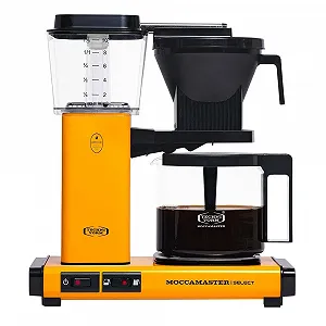 Кофеварка капельная Moccamaster KBG Select Желтая, 1,25 л - Фото 1