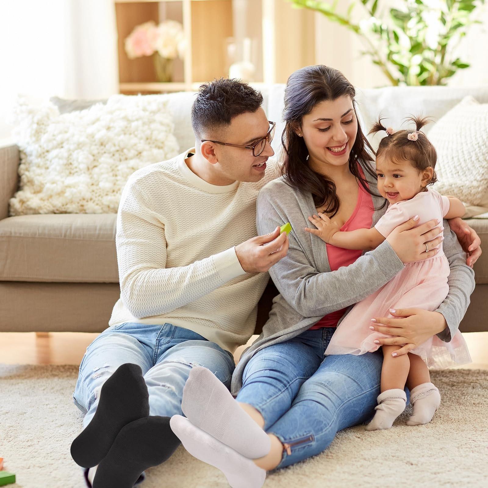 Женские/Мужские носки-невидимки 6 пар Black, Light Blue, Green, Dark Grey, Light Grey, White, размер 39-42, хлопок, силиконовая накладка, нескользящие, дышащие, без запаха, фото №7