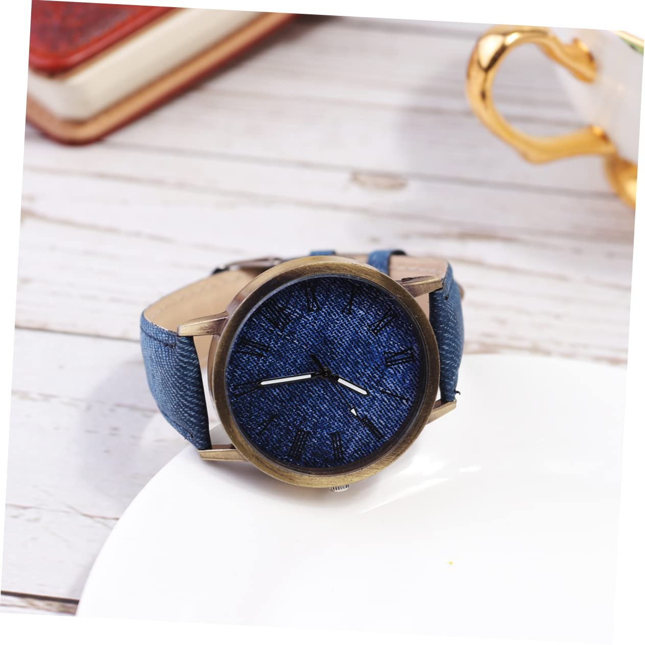 Часы OATIPHO женские наручные, розовое золото, белые, фото №4 Часы OATIPHO женские наручные, розовое золото, белые, фото №4