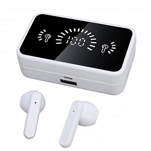 Наушники для онлайн-перевода Ancuto Language 5.4 с зеркальной зарядкой для путешествий Белый synthetic.ua - Фото 1