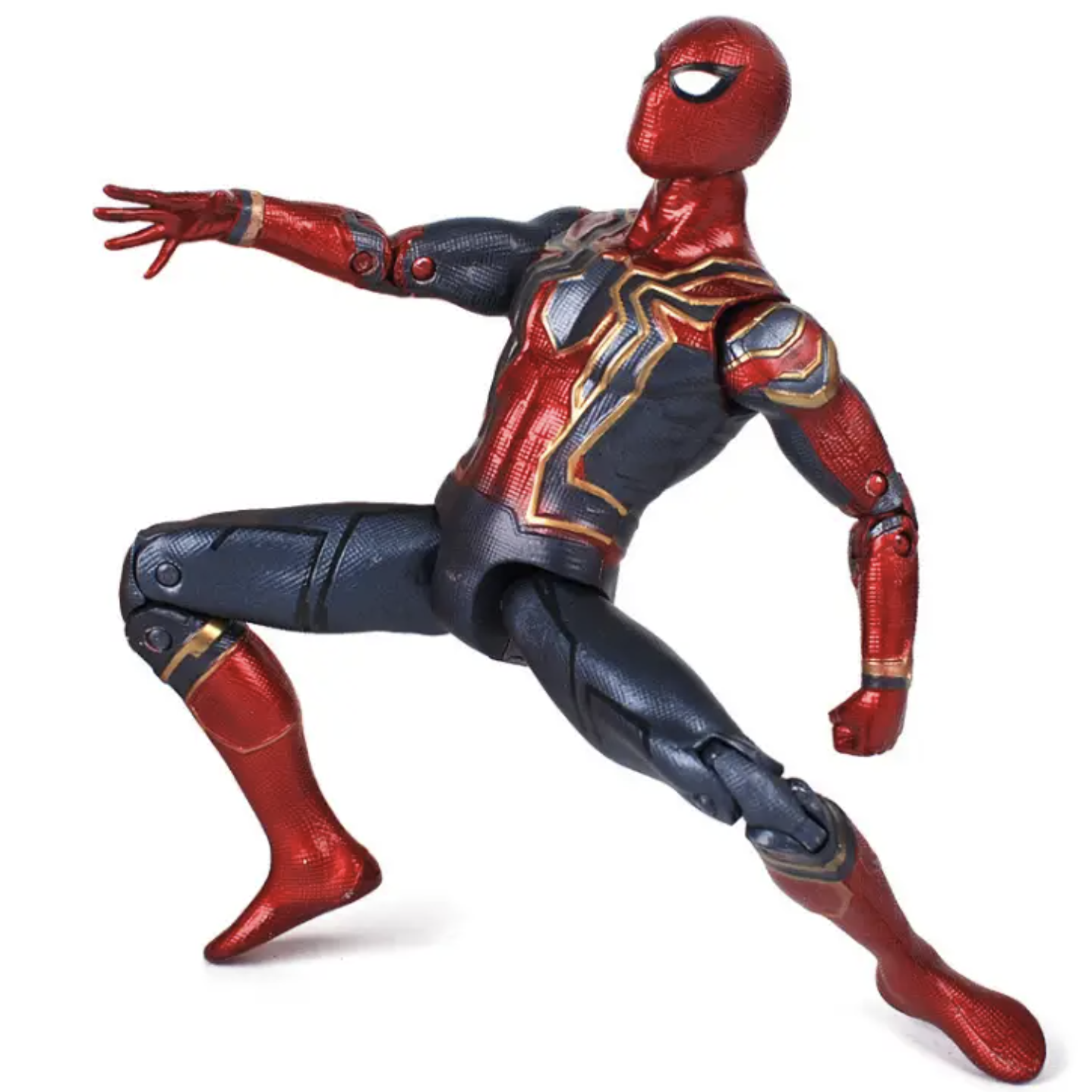 Фигурка Человек-паук из к\ф Мстители «Война Бесконечности», 17 см - Spider-Man, Avengers Infinity War, Marvel, фото №2 Фигурка Человек-паук из к\ф Мстители «Война Бесконечности», 17 см - Spider-Man, Avengers Infinity War, Marvel, фото №2