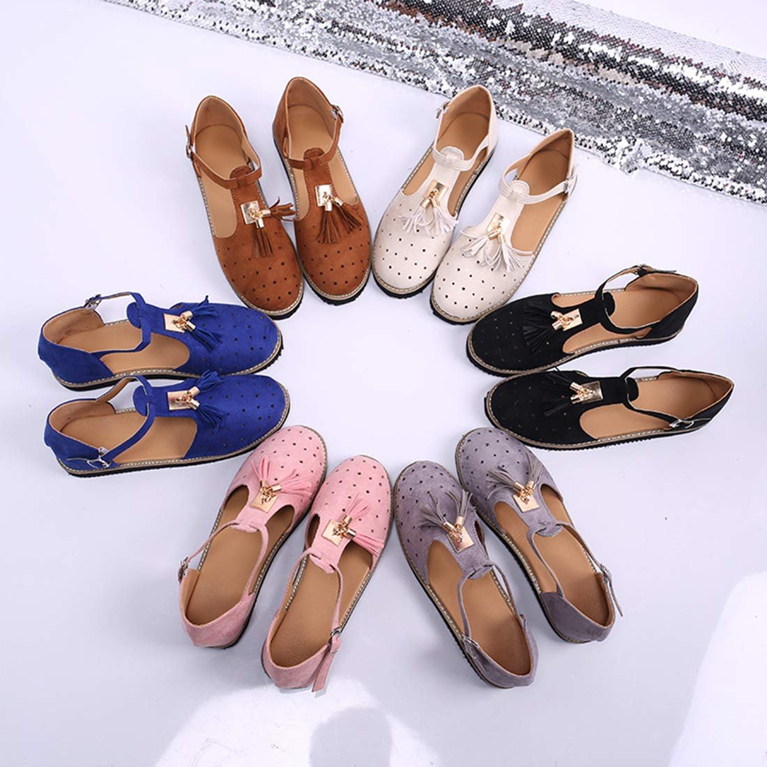 Літні туфлі CrEev Жіночі конопляні босоніжки на високих підборах для відпочинку, фото №7