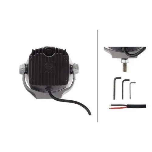 Фара дальнього світла HELLA 1F0 012 206-001 для MERCEDES-BENZ FENDT AGCO, ліва, фото №2 Фара дальнього світла HELLA 1F0 012 206-001 для MERCEDES-BENZ FENDT AGCO, ліва, фото №2