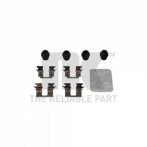 Комплект аксессуаров, тормозные колодки дисковые NK 79321896, задний мост - Фото 1