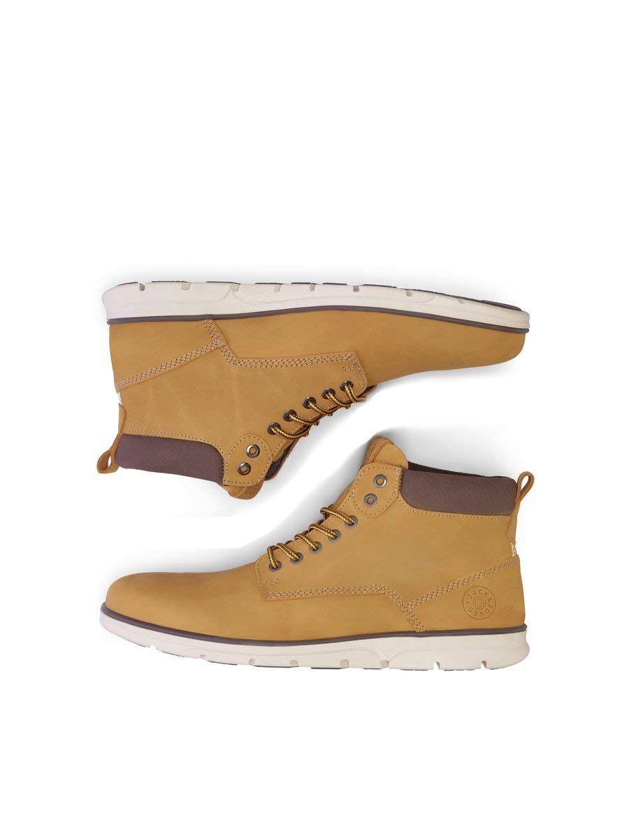 Ботинки JACK & JONES Кожаные Jfwtubar Honey, фото №5