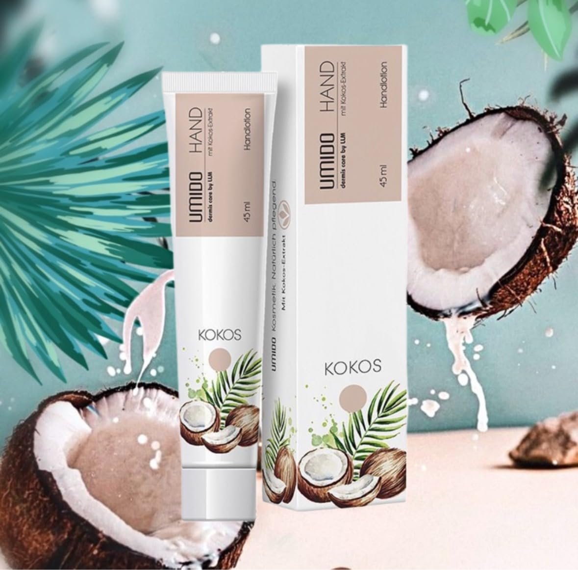 Лосьйон для рук Umido Coconut Extract 45 мл, фото №1