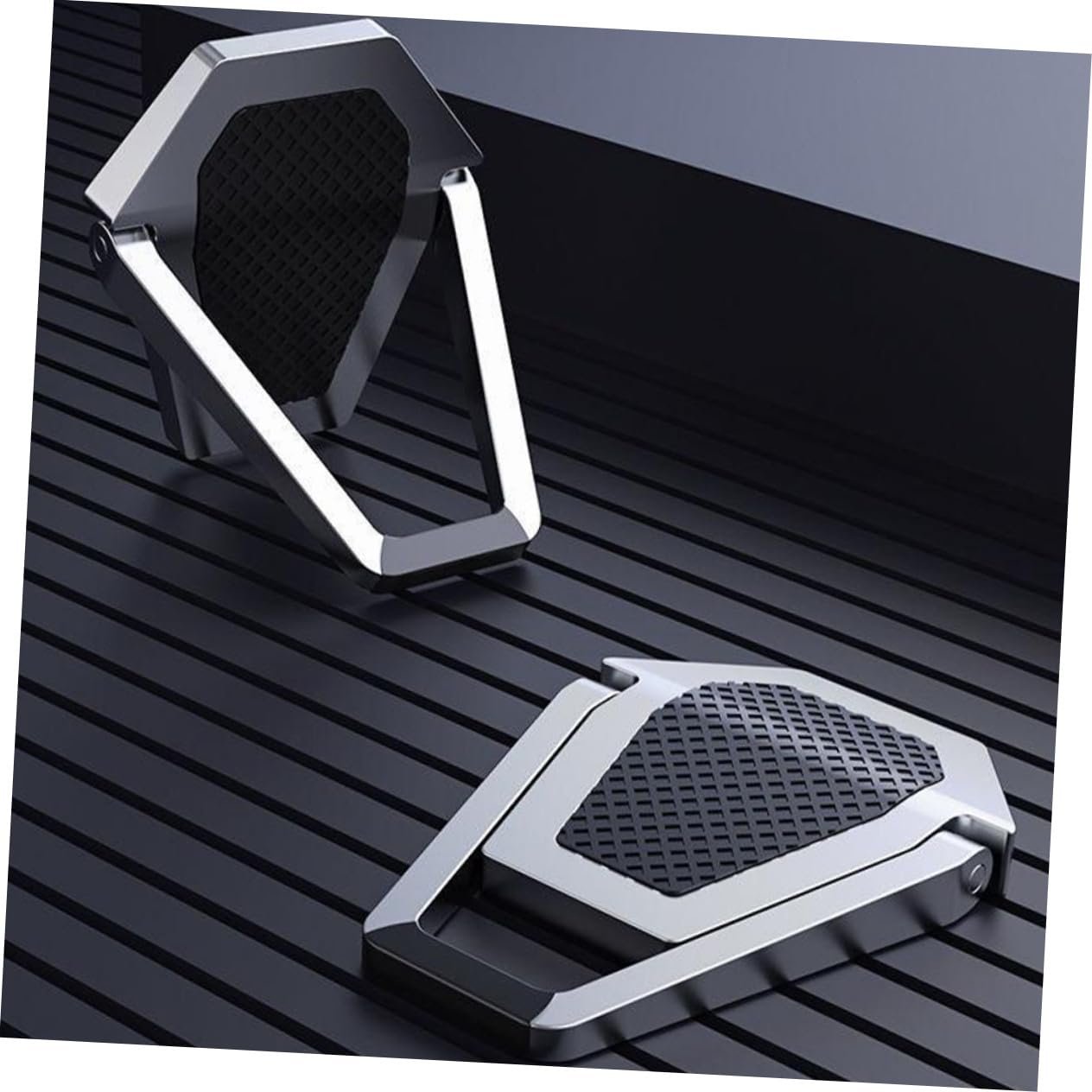 Підставка для ноутбука Маленька, цинковий сплав, складана, охолоджуюча, ергономічна - 4 шт., фото №4