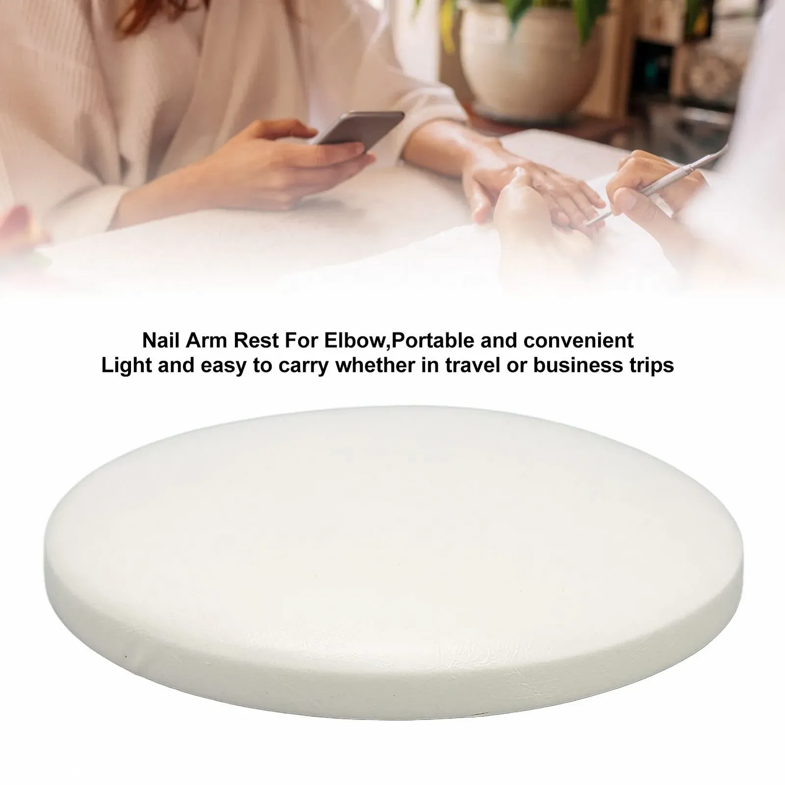 Підставка для рук для манікюру, м'яка, еластична, зручна, легка, фото №2