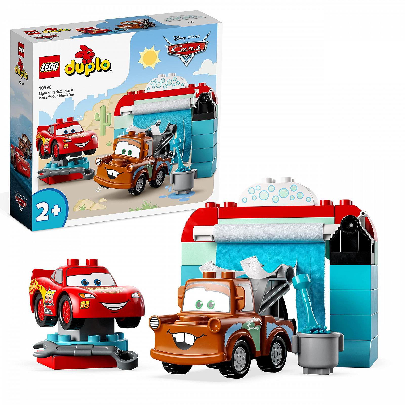 Конструктор DUPLO Disney Lightning McQueen und Mater in der Waschanlage, фото №1 Конструктор DUPLO Disney Lightning McQueen und Mater in der Waschanlage, фото №1