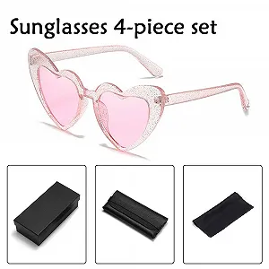 Сонцезахисні окуляри у формі серця synthetic.ua - Фото 1