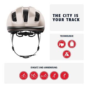 Велосипедний шолом ABUS PURL-Y - Підходить для E-Bike та S-Pedelec - Стильний захисний шолом NTA для дорослих та підлітків synthetic.ua - Фото 1