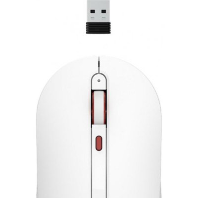 Мышка Xiaomi Miiiw Mute Wireless White (MWMM01 White), фото №3