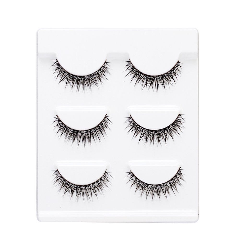 Накладные ресницы Demarkt Перекрестные, 3 пары, фото №1