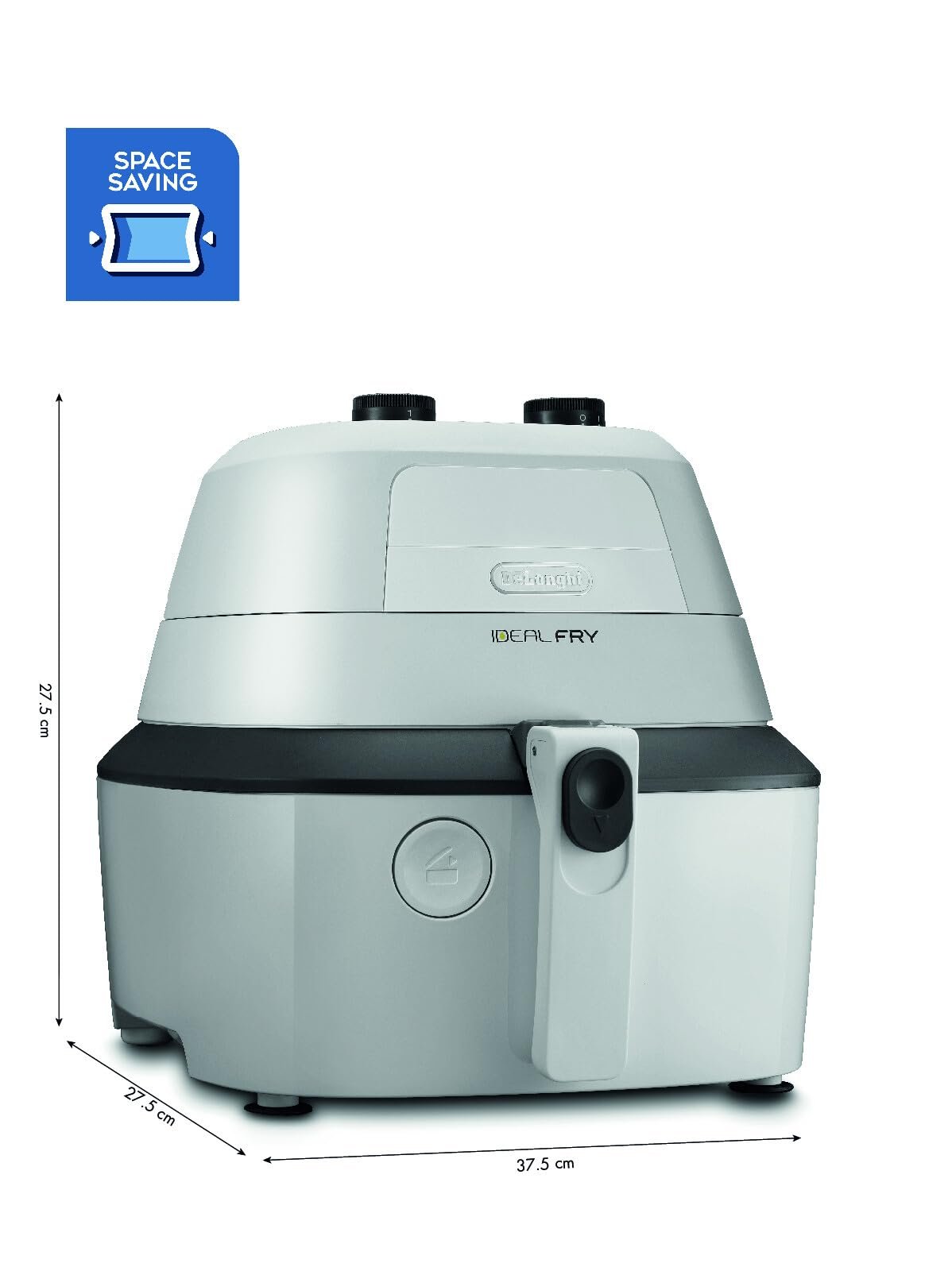 Мультипіч De'Longhi IDEALFRY FH2101.W 1 кг 3.9 л Механічна Біла, фото №7