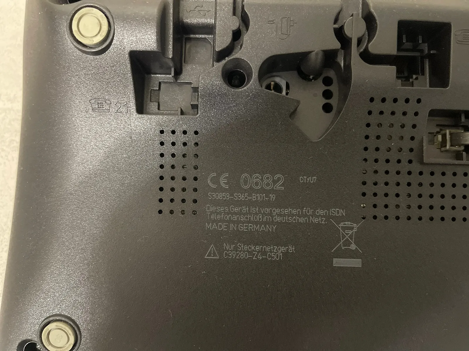 Беспроводной стационарный телефон Siemens Gigaset ISDN (комплект), фото №5