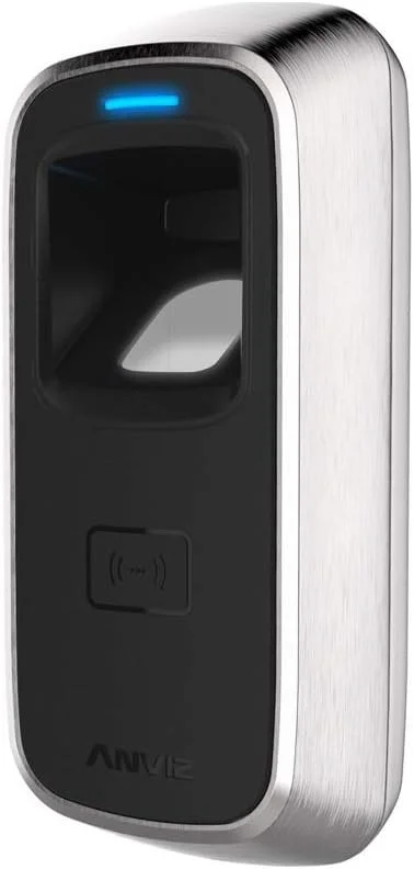 Биометрический терминал Anviz M5 Pro / Контроль доступа по отпечатку пальца и карте / IP65 / Серебристый, фото №2 Биометрический терминал Anviz M5 Pro / Контроль доступа по отпечатку пальца и карте / IP65 / Серебристый, фото №2