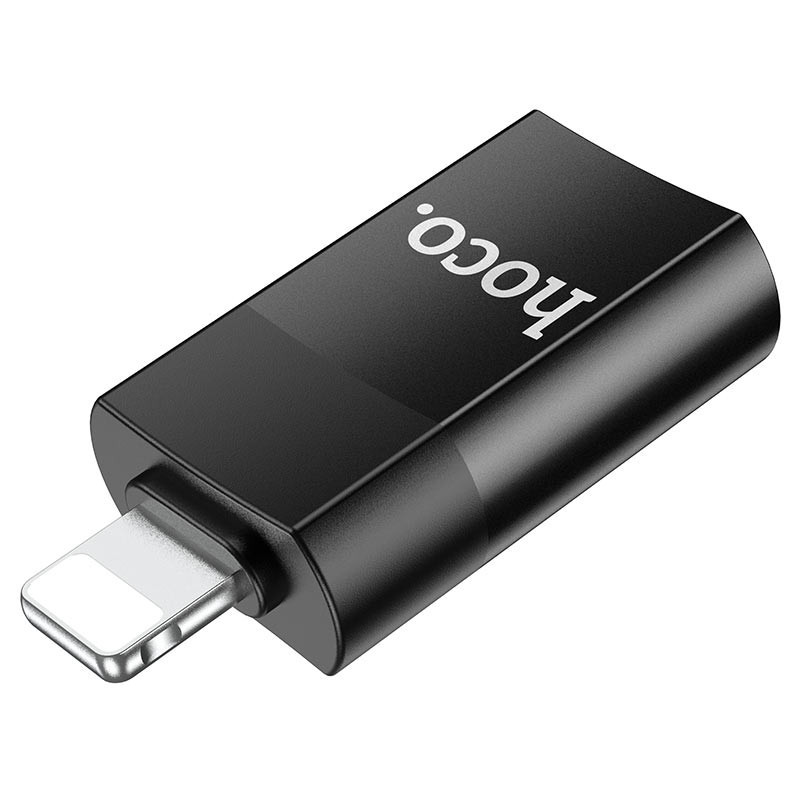Переходник Hoco UA17 Lightning Male to USB Female USB2.0, фото №4