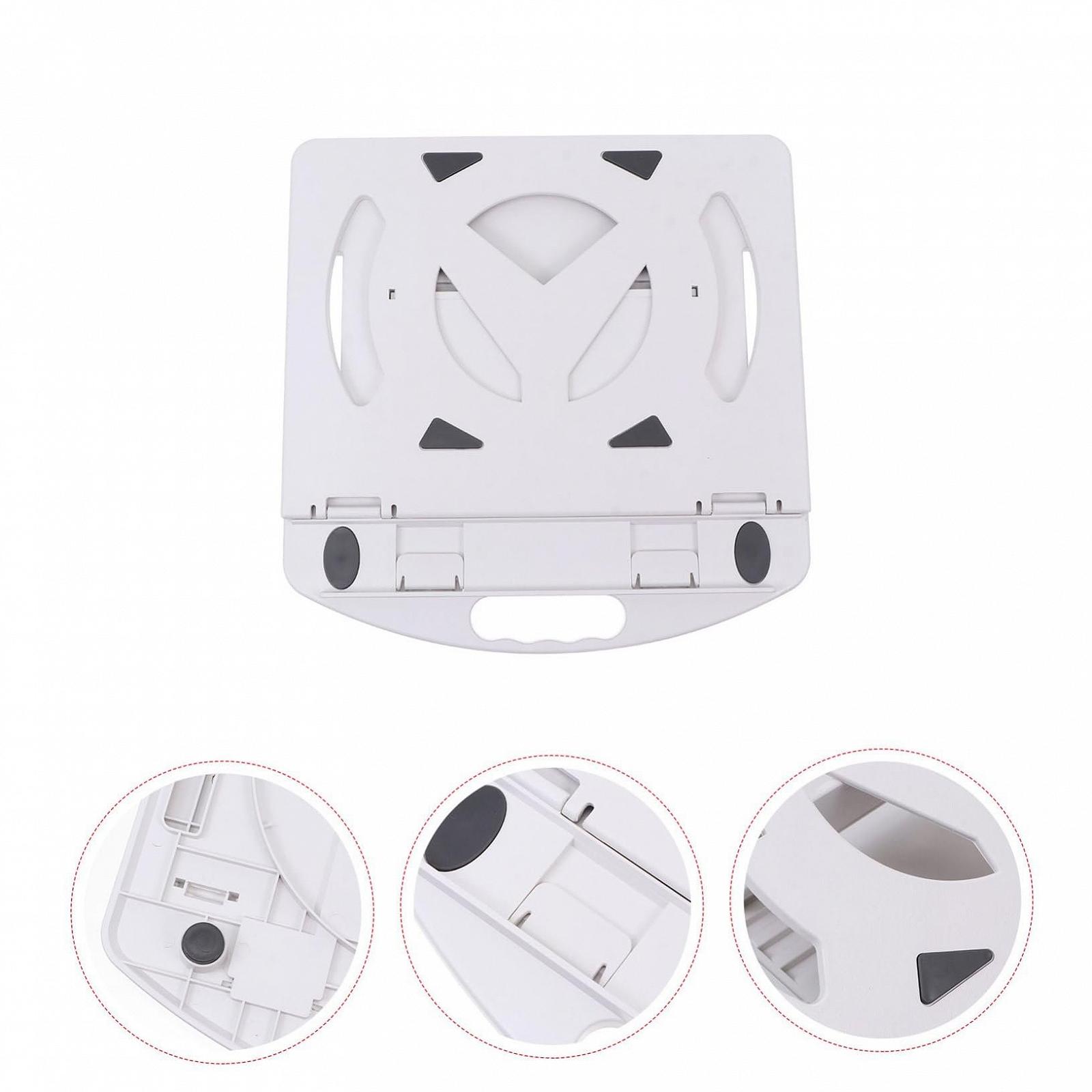 Підставка для ноутбука Обертова NOLITOY Білий з покращеним відведенням тепла Міцний тримач, фото №7