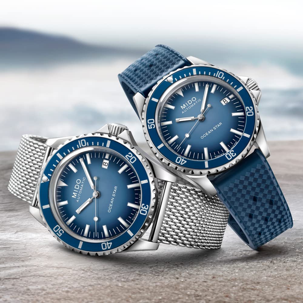 Автоматичний годинник MIDO Ocean Star M0268071104101 з 80-годинним запасом ходу, браслет, фото №8