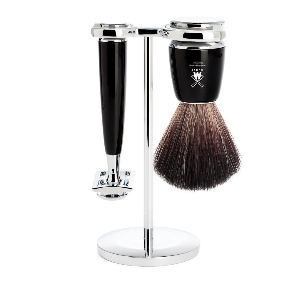 Набор для бритья MÜHLE RYTMO S21M226SR Black Fibre 3 предмета Black, фото №1