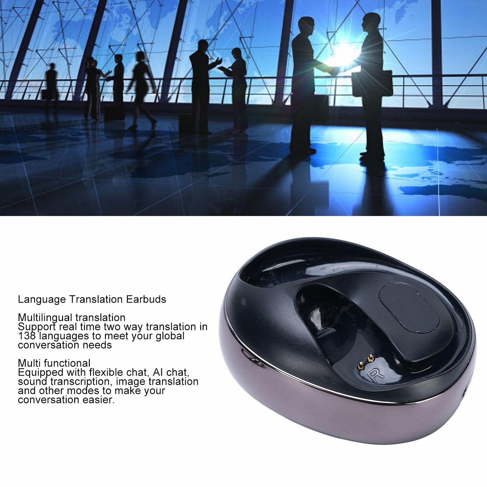 Навушники для перекладу AI Real Time, 2-сторонні 138 мов Шумозаглушуючі, фото №5