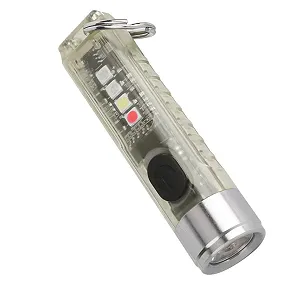 Фонарик Sosoport USB Rechargeable Маленький LED Брелок для Ключей Маленький Легкий для Кемпинга Пешего Туризма - Фото 1