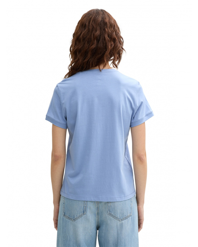 Футболка women's  1045543-37106 Tom Tailor Блакитний XS, фото №2
