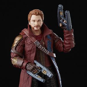 Фігурка Star Lord Marvel Legends Thor: Love and Thunder 15 см, з 2 аксесуарами, 1 елементом Build-A-Figure, різнокольоровий synthetic.ua - Фото 1