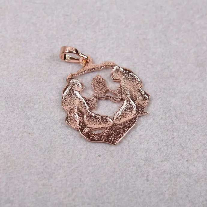 Кулон знак зодіаку-Близнюки для жінок, фото №5