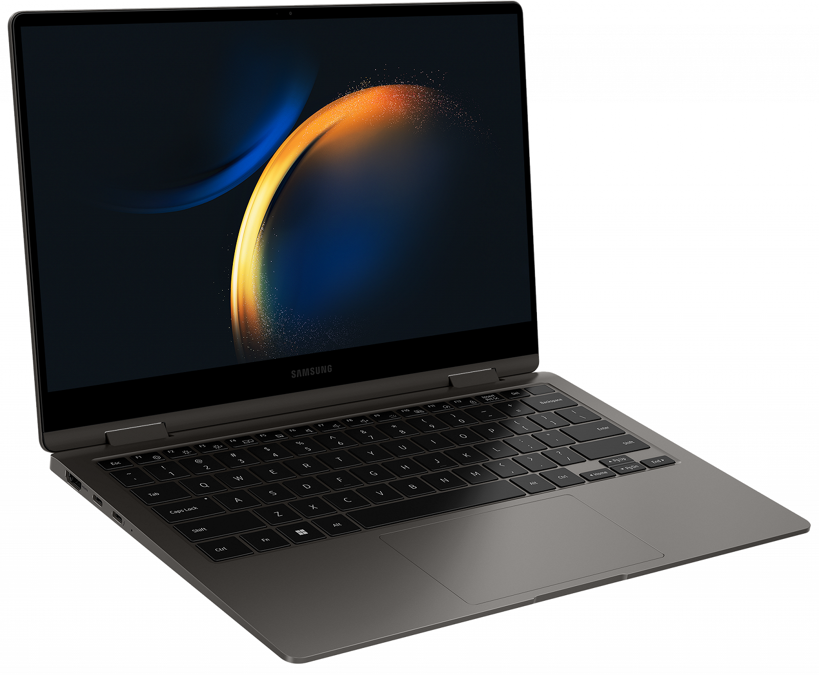 Сенсорний ультрабук 15.6" Samsung Galaxy Book3 360 (750QFG-KA2IT) Intel Core i5-1340P RAM 8GB SSD 512GB 22год батарея Windows 11 Алюмінієвий корпус (UKR), фото №6