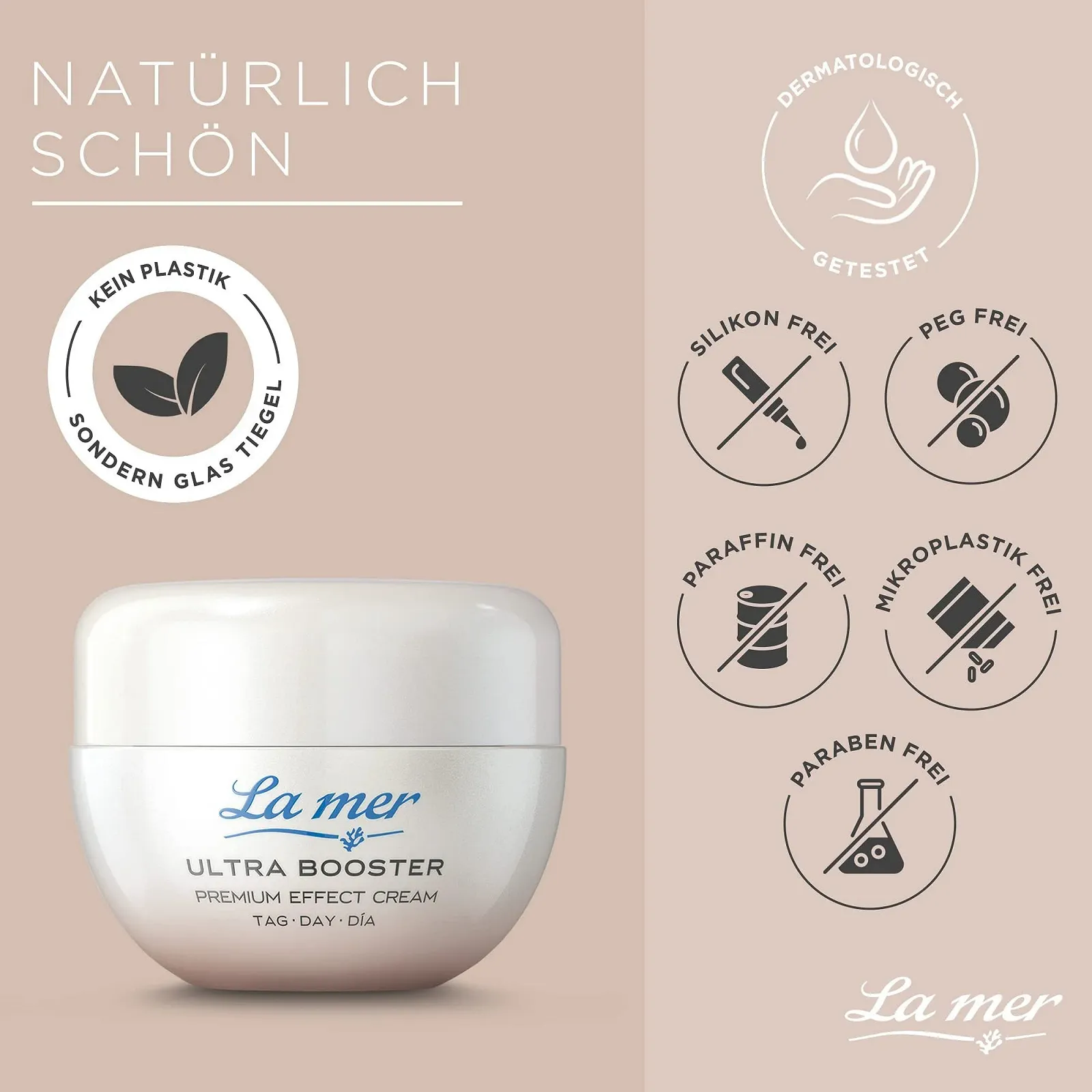 Денний крем La mer Premium Effect Cream зволожуючий антивіковий з оліями жожоба та авокадо 50 мл, фото №4 Денний крем La mer Premium Effect Cream зволожуючий антивіковий з оліями жожоба та авокадо 50 мл, фото №4