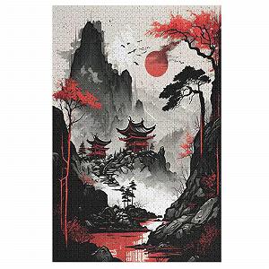 Пазл Japanese Style 1000 деталей Деревянный 78 x 53 см - Фото 1