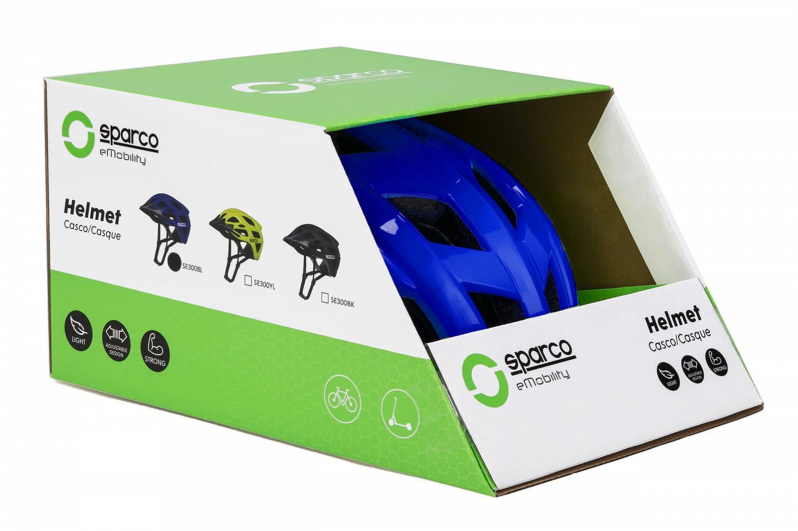 Шолом Sparco eMobility SE300 спортивний, синій, фото №2