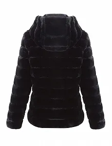 Куртка Bellivera Жіноча зі штучного хутра, коротка флісова synthetic.ua - Фото 1