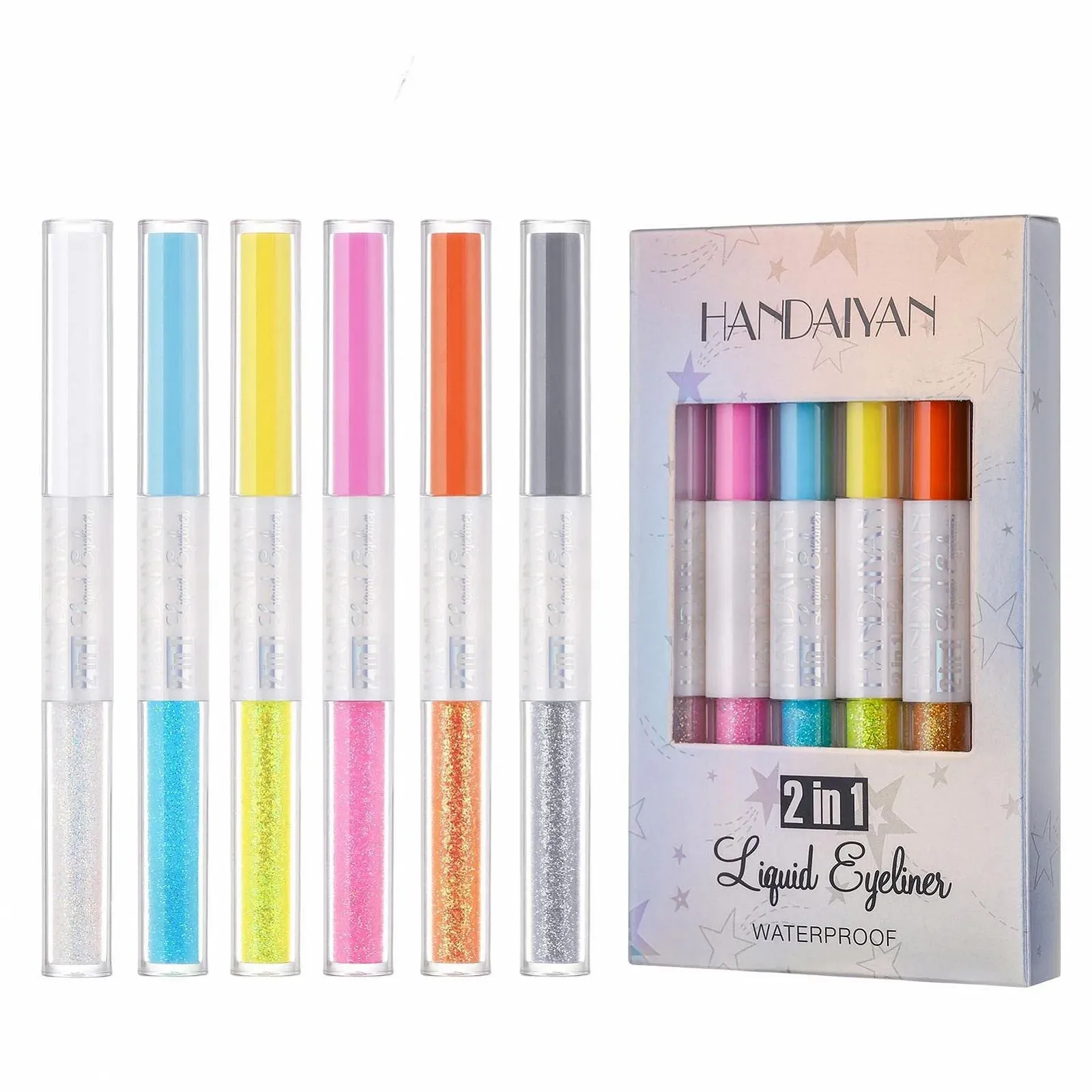 Підводка рідка Aibyks Liquid Eyeliner Colourful Set, матова, фото №1