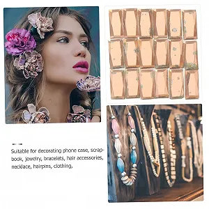 Стразы FRCOLOR Плоские кристаллы стекло 1200 шт. Цвет шампанского synthetic.ua - Фото 1