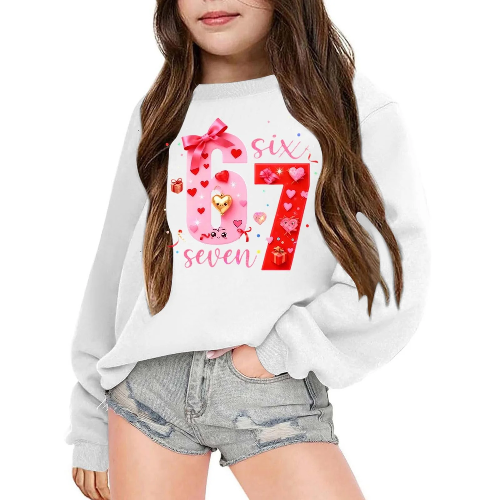 Світшот для дівчинки, дитячий, фото №3