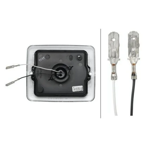 Рассеиватель указателя поворота HELLA 9DW 195 804-011, фото №2 Рассеиватель указателя поворота HELLA 9DW 195 804-011, фото №2