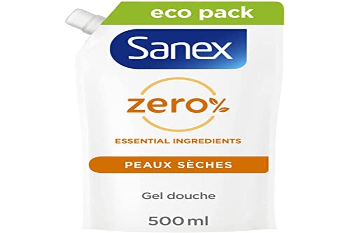 Гель для душу Sanex Zero % Nourishing Eco Refill 500 мл, фото №1