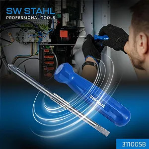 Викрутка переставна SW-Stahl 31100SB PH2/Slot 147 мм synthetic.ua - Фото 1