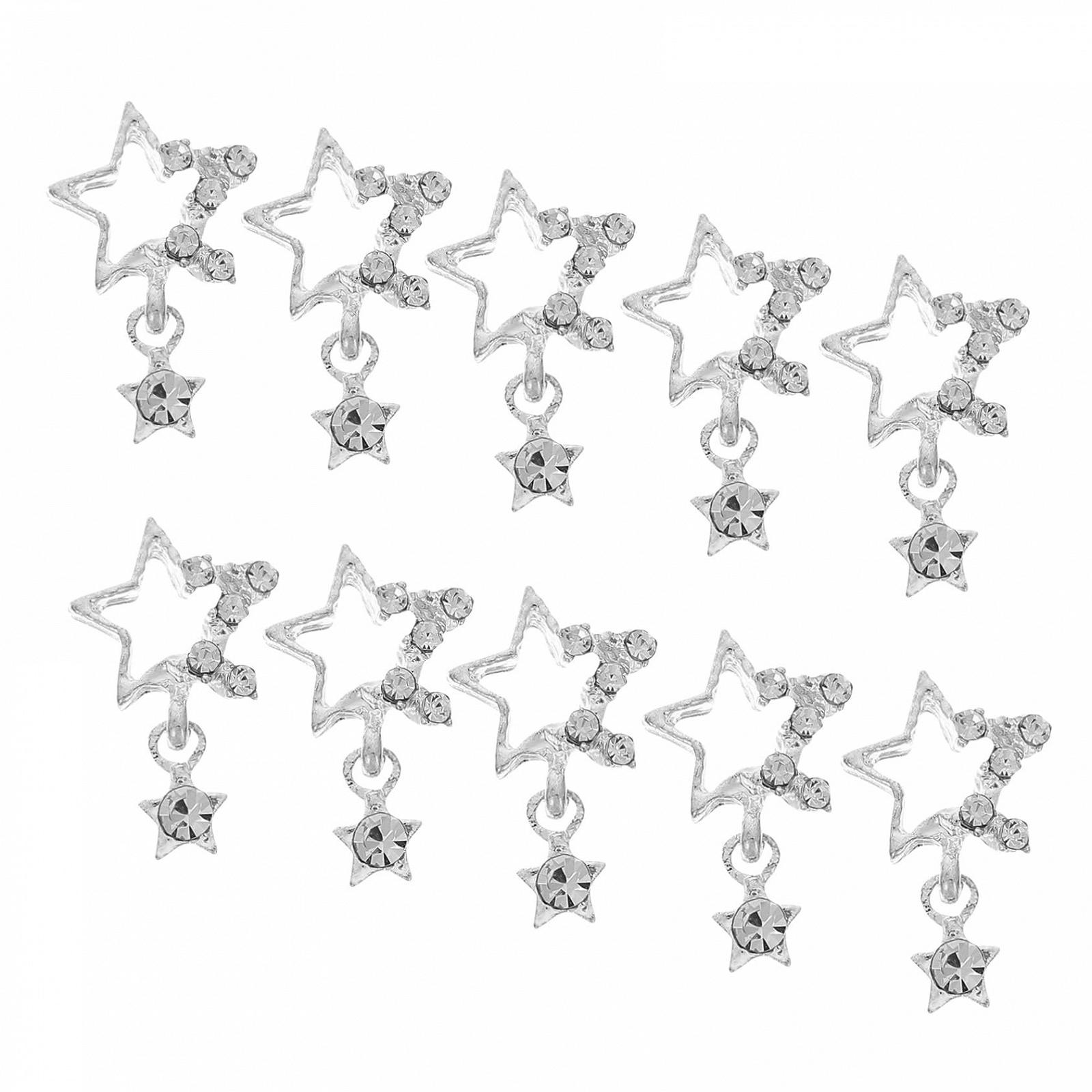 Прикраса для нігтів Healeved, зірки, прикраси для манікюру, фото №1