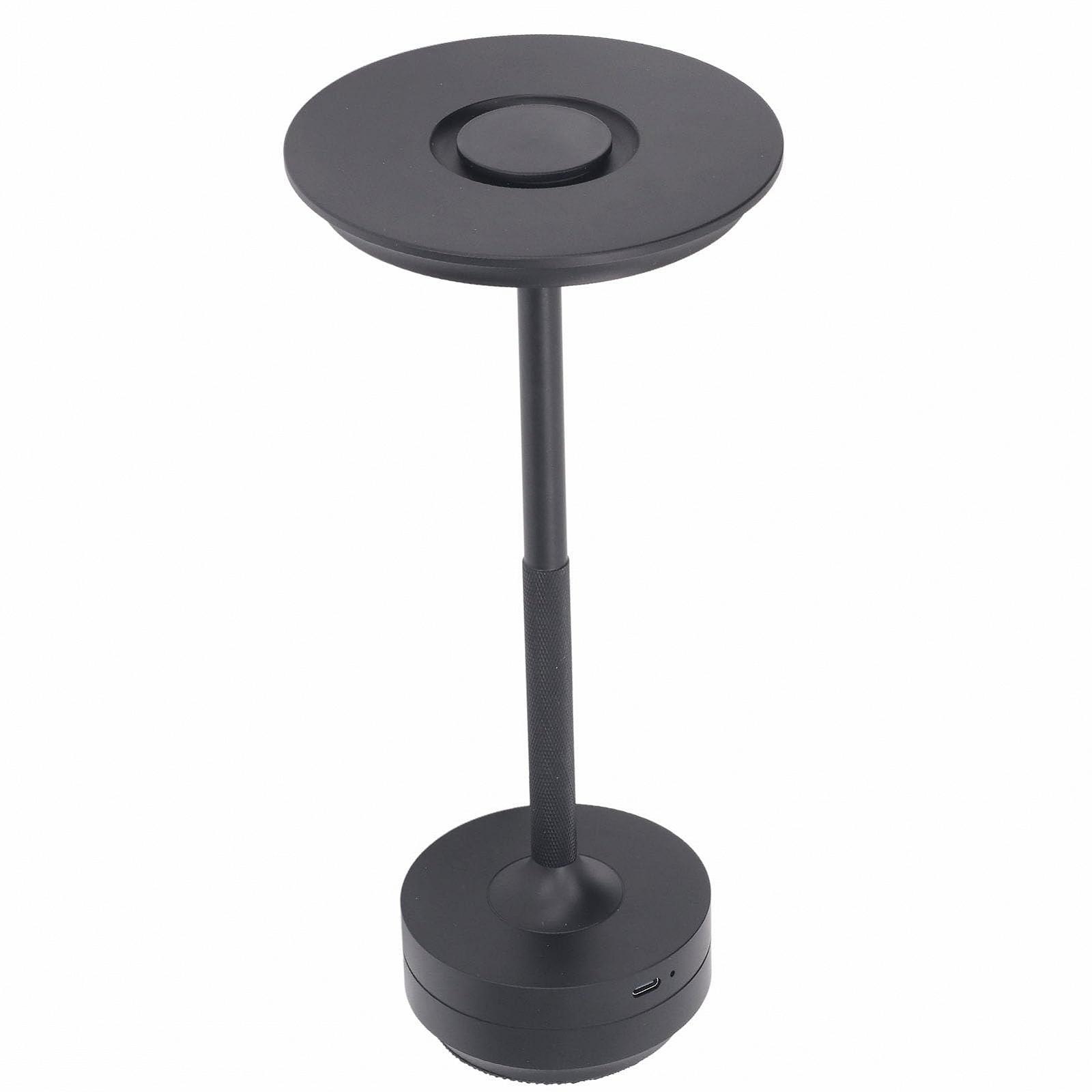 Настільна лампа Bewinner Rechargeable Battery Portable LED Touch Sensor 16 Light Types Metal USB (BLACK), фото №1