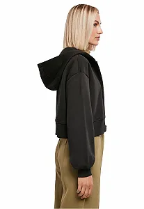 Женская Толстовка Куртка Urban Classics Oversized Short на Молнии synthetic.ua - Фото 1