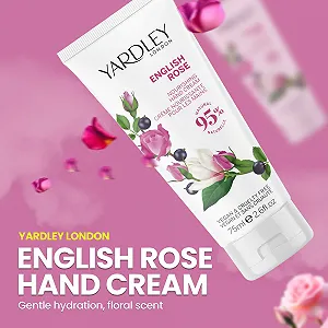 Крем для рук Yardley London English Rose с маслом ши и подсолнечным маслом 75 мл synthetic.ua - Фото 1