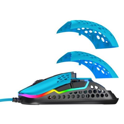 Мышка Xtrfy M42 RGB Miami Blue (XG-M42-RGB-BLUE), фото №9 Мышка Xtrfy M42 RGB Miami Blue (XG-M42-RGB-BLUE), фото №9