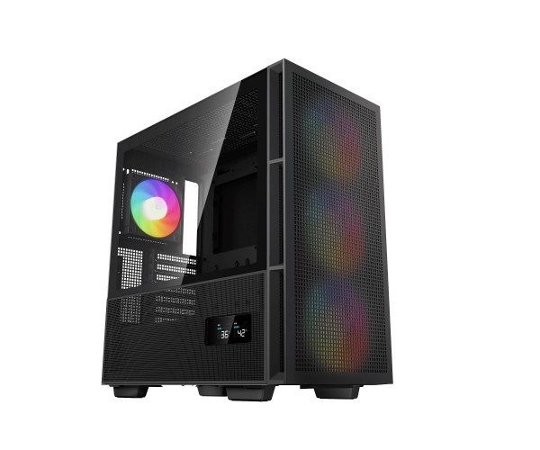 Корпус DeepCool CH560 Digital Black (R-CH560-WHAPE4D-G-1) без БЖ, фото №1