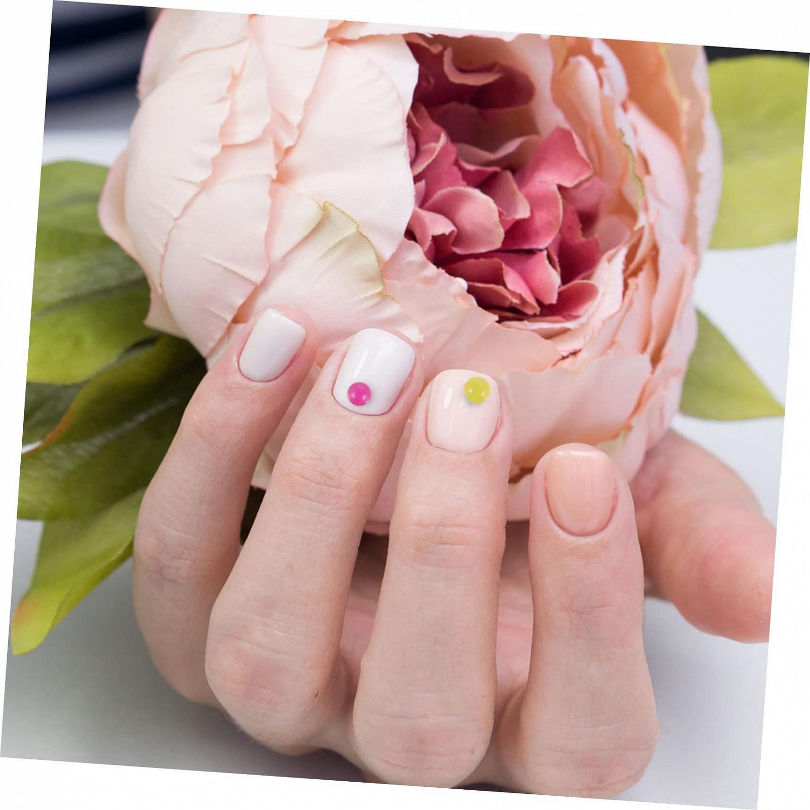 Ікра для нігтів Beavorty, декоративні та ніжні перлини для нейл-арту, кольорові, фото №6